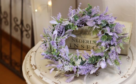 ラベンダーのNaturalリース