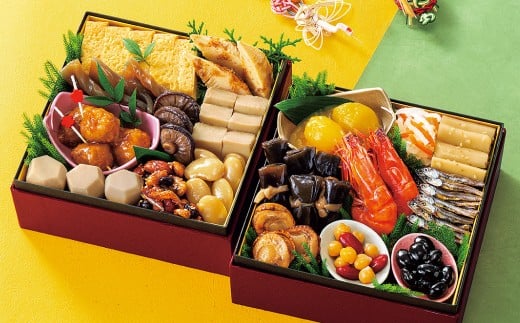 おせち 朱竹 18品セット 約2～3人前