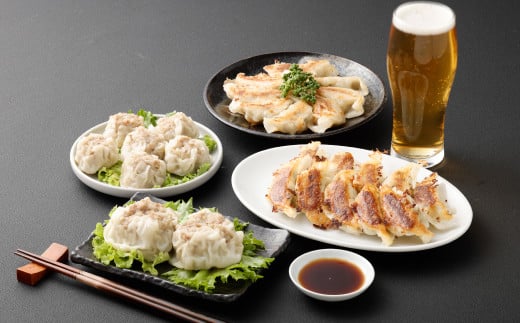 倉敷ぎょうざ本舗 倉敷ぎょうざ・黒ぎょうざ・焼売セット