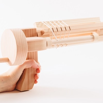 ゴム鉄砲　ガトリングガン　組み立てキット