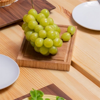 長く使えるカッティングボード 　オーク40ミリ厚Sサイズ