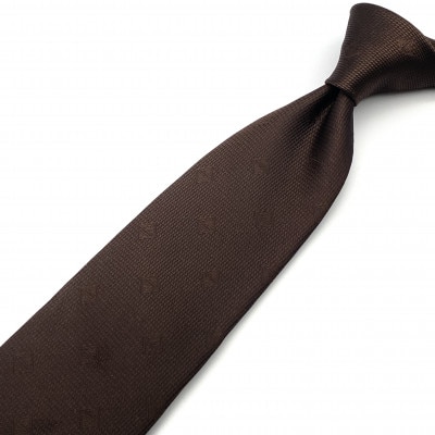 SHAKUNONE　ベーシックロゴネクタイ　優茶