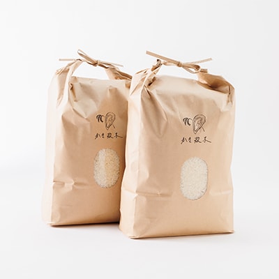 【令和7年産】岡山県産　かき殻米　白米10kg