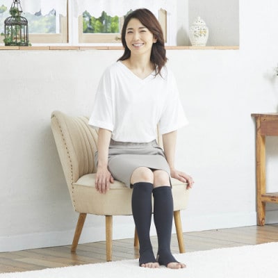 着る岩盤浴BSファイン　足首付きレッグウォーマー【Fサイズ/ピンク】