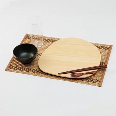 ヒノキのおさらM　TSUYAMA FURNITURE