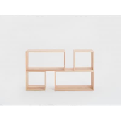 スギのストライプボックス　ラージ　TSUYAMA FURNITURE