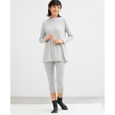 着る岩盤浴BSファイン　しっとりぽかぽかソックス【Sサイズ/ブラック】