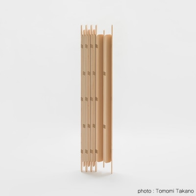 ヒノキのパーテーション　TSUYAMA FURNITURE