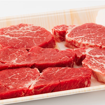 【岡山県産国産牛】やわらかヒレステーキ 4～5枚(500g)牛脂付き【配送不可地域：離島】