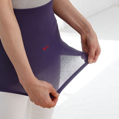 着る岩盤浴BSファイン　ウエストウォーマー【Sサイズ/ピンクベージュ】