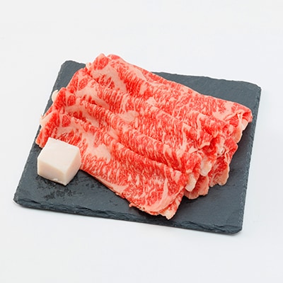 【岡山県産黒毛和牛】ローススライス　500g(すき焼き)【配送不可地域：離島】