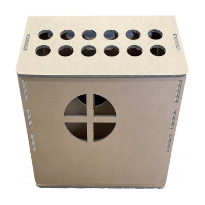 3層強化ダンボールハウス 【大】