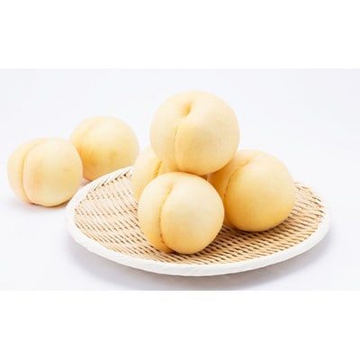 【2025年9月上旬より順次発送予定】しっかりした果肉と果汁たっぷりの岡山の白桃・恵白(1.5kg)【配送不可地域：離島】