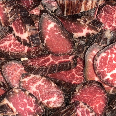 《なぎビーフ》 干し肉切っちゃいました250g(125g×2パック)　食べきりサイズ　津山名物【配送不可地域：離島】