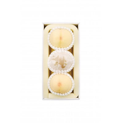 【天満屋選定品】岡山県産清水白桃　約900g(3個入)【配送不可地域：離島・北海道・沖縄県】