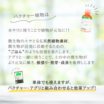 バクチャー植物【植物の栄養材】