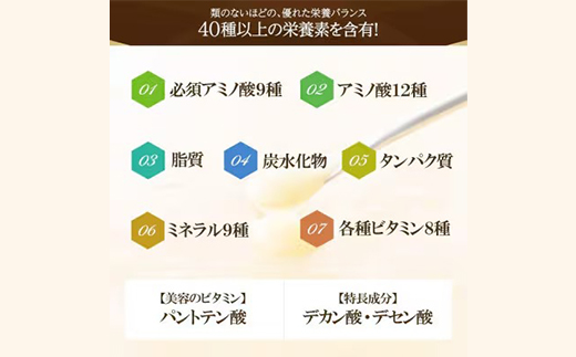 【毎月定期便】酵素分解ローヤルゼリー CoQ10(5935)全12回