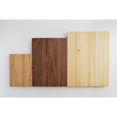 カフェ気分のリバーシブルトレイ　オークMサイズ