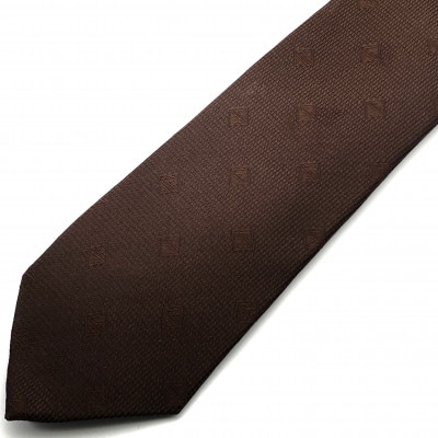 SHAKUNONE　ベーシックロゴネクタイ　優茶