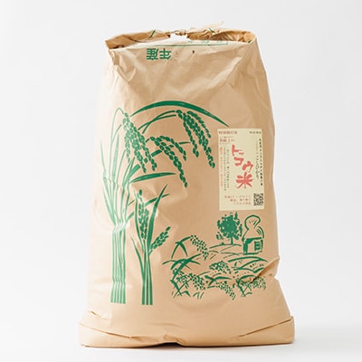 【突鉱土育ち】津山産トッコウ米(こしひかり)玄米30kg