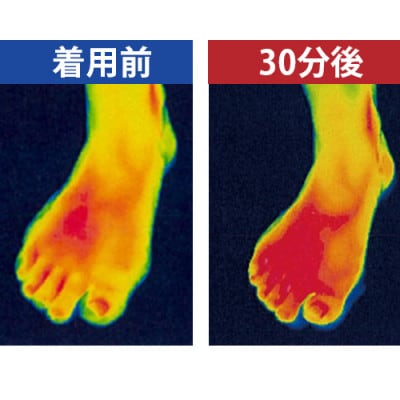 着る岩盤浴BSファイン　しっとりぽかぽかソックス【Sサイズ/ブラック】