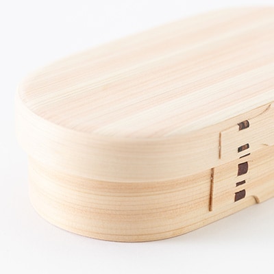 美作桧の曲げわっぱ　小さいタイプ