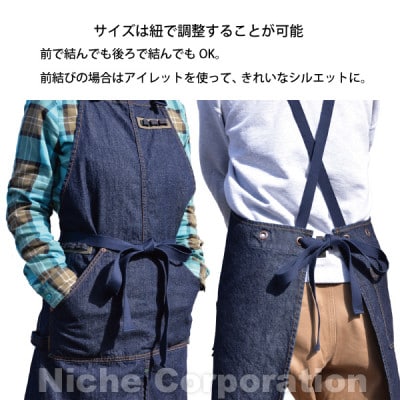coconut groove オリジナルデニムエプロン 12oz