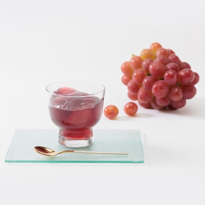 【2026年度発送分】朝採れ新鮮マスカットビオレ2房＆ピオーネと白桃果肉ごろっとジュレセット【配送不可地域：離島・北海道・沖縄県】