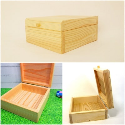 小箱　ふた型　組立工作キット