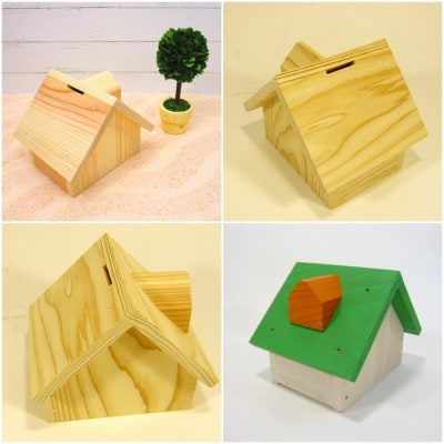 マイホーム貯金箱　組立キット