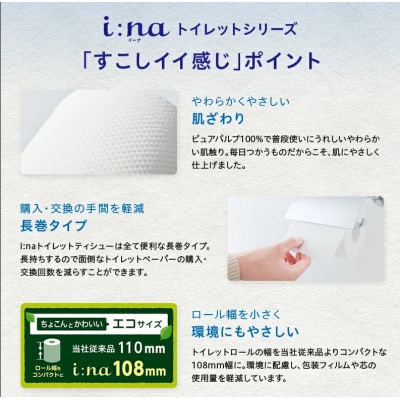 セットA トイレットペーパー 2倍巻きダブル12ロール×3パック+ティッシュ5箱×2パック【配送不可地域：離島・北海道・沖縄県】