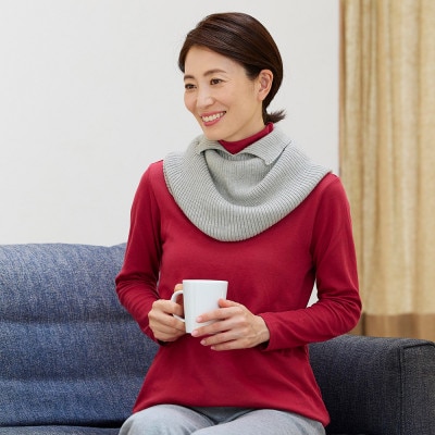 メリノウールスキッパー フリー グレー