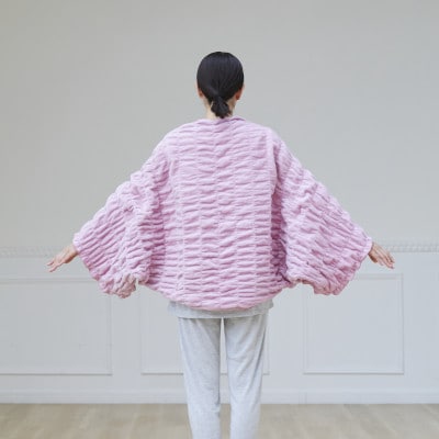 ふわふわレムケット肩掛け F ライトベージュ