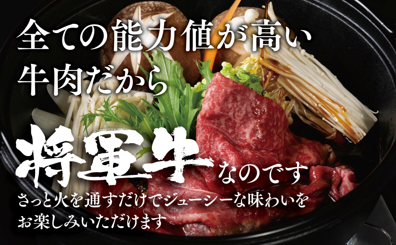 【将軍牛】国産牛 切り落とし 1kg【配送不可地域：離島・北海道・沖縄県】