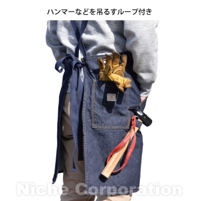 coconut groove オリジナルデニムエプロン 12oz