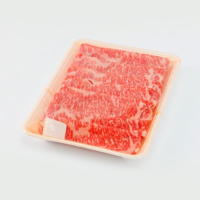 【岡山県産黒毛和牛】ローススライス　500g(すき焼き)【配送不可地域：離島】