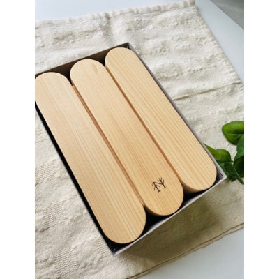 ヒノキのナイフスタンド(包丁立て)