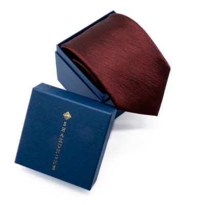 【天満屋選定品】SHAKUNONEネクタイ　彗星ワイン【配送不可地域：離島】