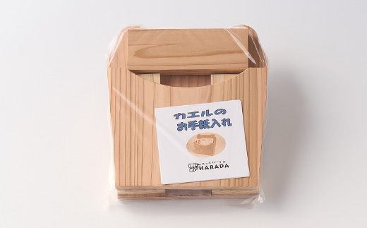 カエルのお手紙いれ　組立工作キット