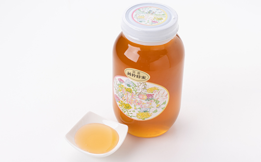 津山市産 百花蜂蜜　1200g