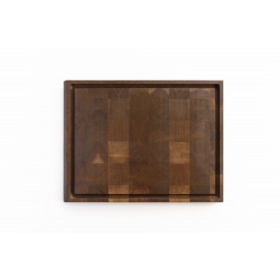 長く使えるカッティングボード 　ウォールナット40ミリ厚Mサイズ