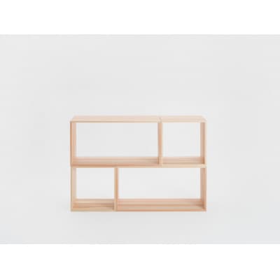 スギのストライプボックス　ラージ　TSUYAMA FURNITURE