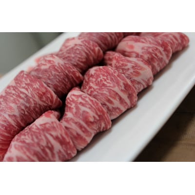 つやま和牛すき焼きセット(ももスライス)500g【配送不可地域：離島】