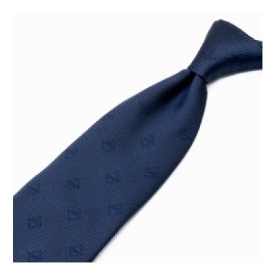 【天満屋選定品】SHAKUNONE オリジナルロゴネクタイ　誠実な淡紺【配送不可地域：離島】