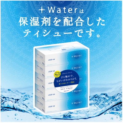 エリエール+Waterティシュー180W5P