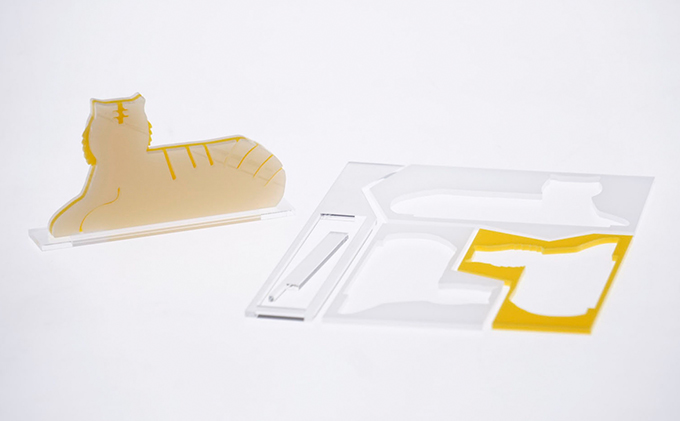 はざいくる アクリル 干支 とら 置物