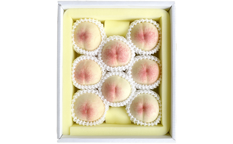 桃 2026年 先行予約 特選 岡山の白桃 7～9玉 約2kg 早生種 もも モモ 岡山県産 国産 フルーツ 果物 ギフト いろは堂