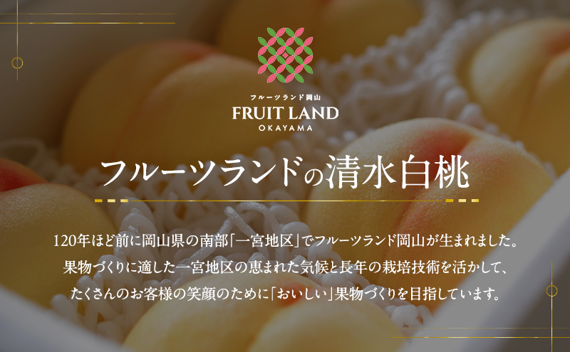 桃 2026年 先行予約 清水白桃 8玉 合計約2.0kg もも モモ 岡山県産 国産 フルーツ 果物 ギフト