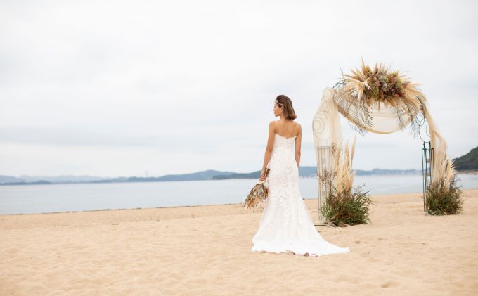 玉野市 WEDDING オールイン プラン 人前 挙式 ダイヤモンド 瀬戸内 マリン ホテル 結婚式 ウエディング チャペル 記念 思い出 衣裳 着付け ヘアメイク ブーケ