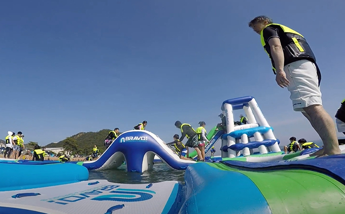 渋川ウォーターパーク ウォーター アスレチック  利用券（1名～5名まで利用可能）利用期間 2023年7月初旬～2023年8月下旬頃